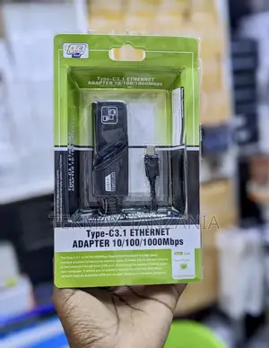 Type C 3.1 to Rj45 Gigabit Ethernet Adapter