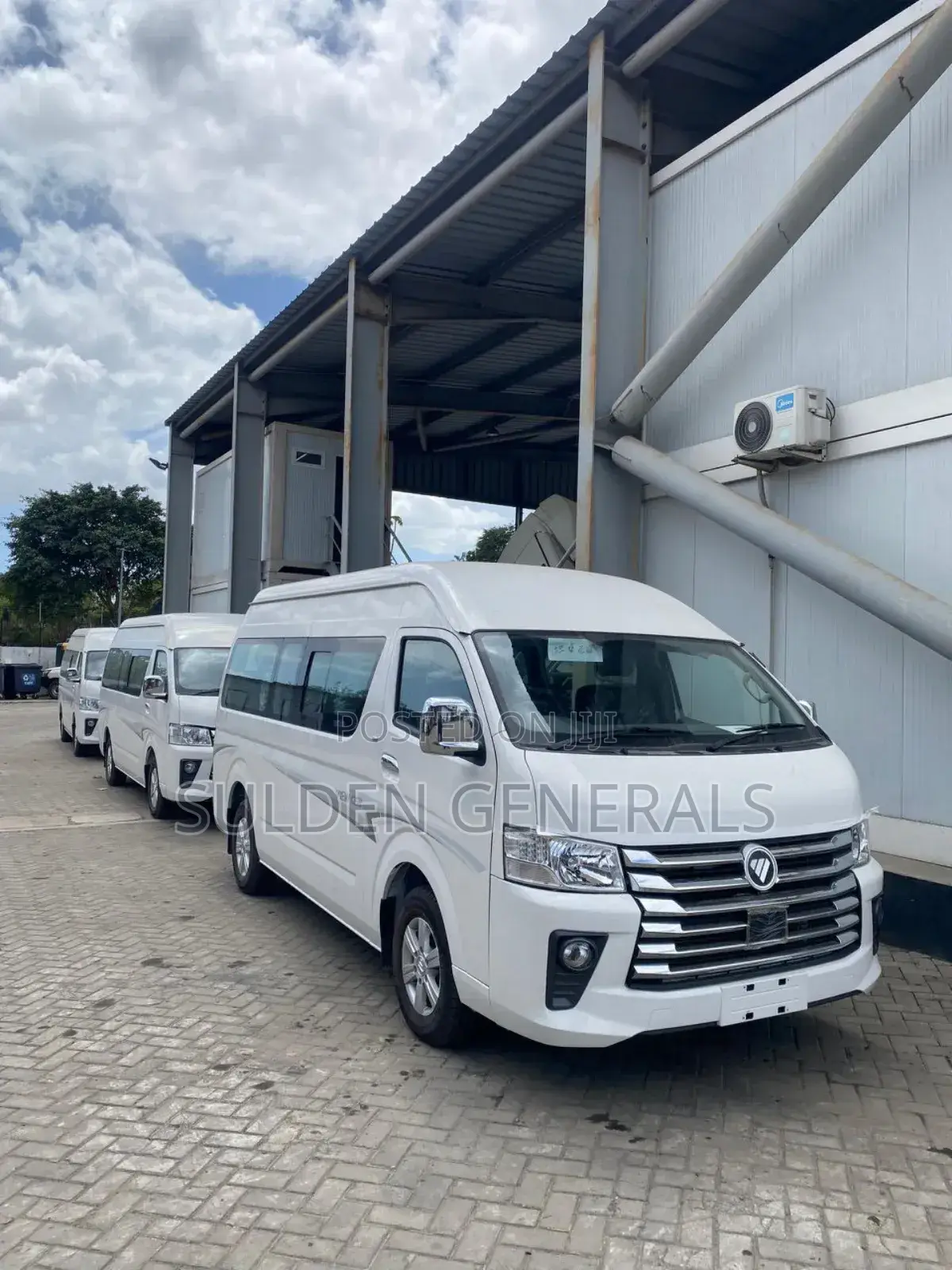 New Foton View 2024 White