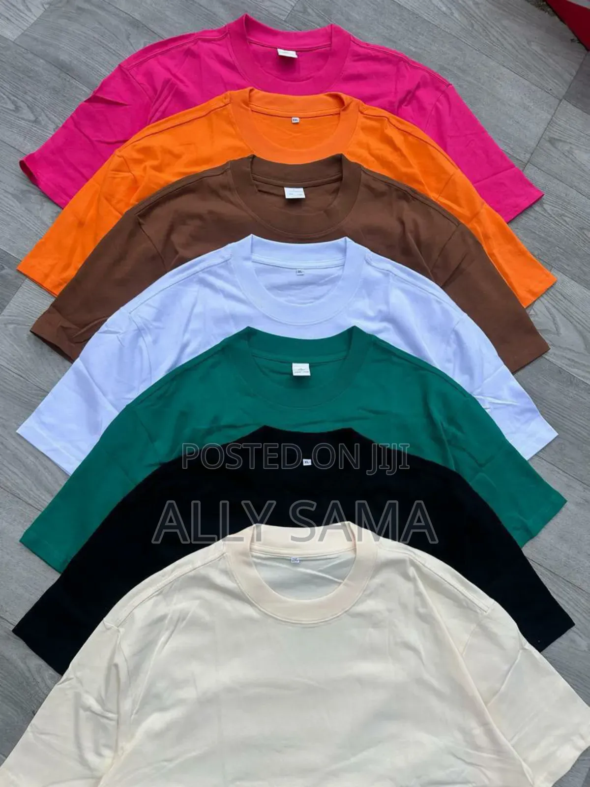 Men's Tshirt Plain Material Cotton