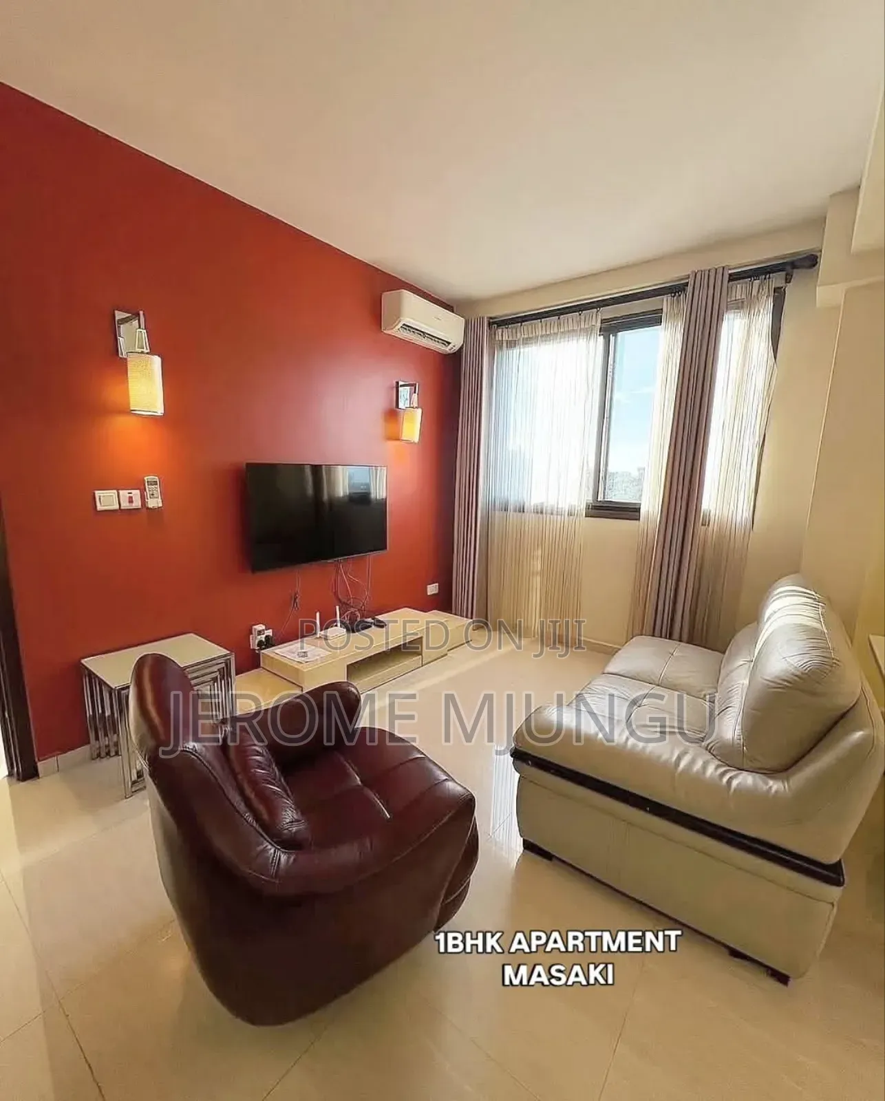 Furnished 1bdrm Apartment in Masaki for rent