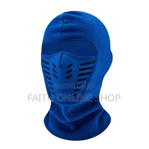 Warm Windproof Outdoor Riding Hat With Thickened Face Neck Protecti
