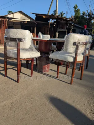 Hard Wood Dining Table With Six Chairs