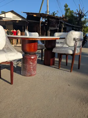 Hard Wood Dining Table With Six Chairs