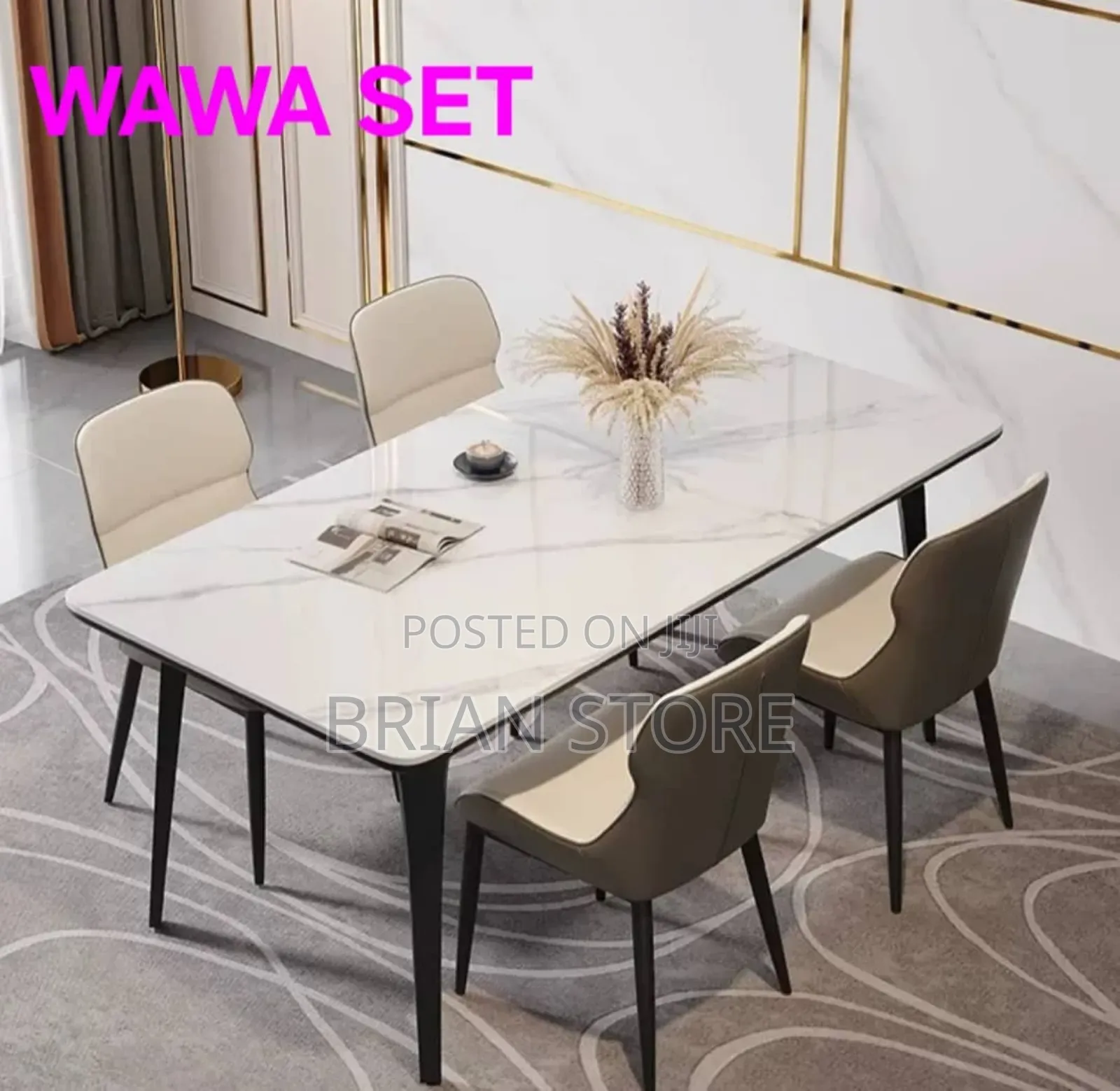 Dinning Set Meza+Viti 4