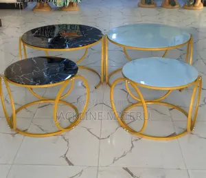 Coffee Table Kioo 2in1
