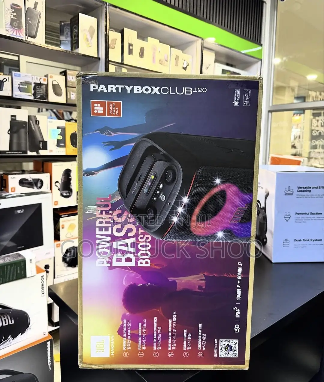 JBL Partybox Club 120 – 160w Portable Party Speaker