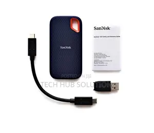 Sandisk 1tb Extreme Portable Ssd – 1000mb| High-speed External Drive