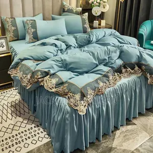 Duvet Cover and Bed Skirt Size 6*7
