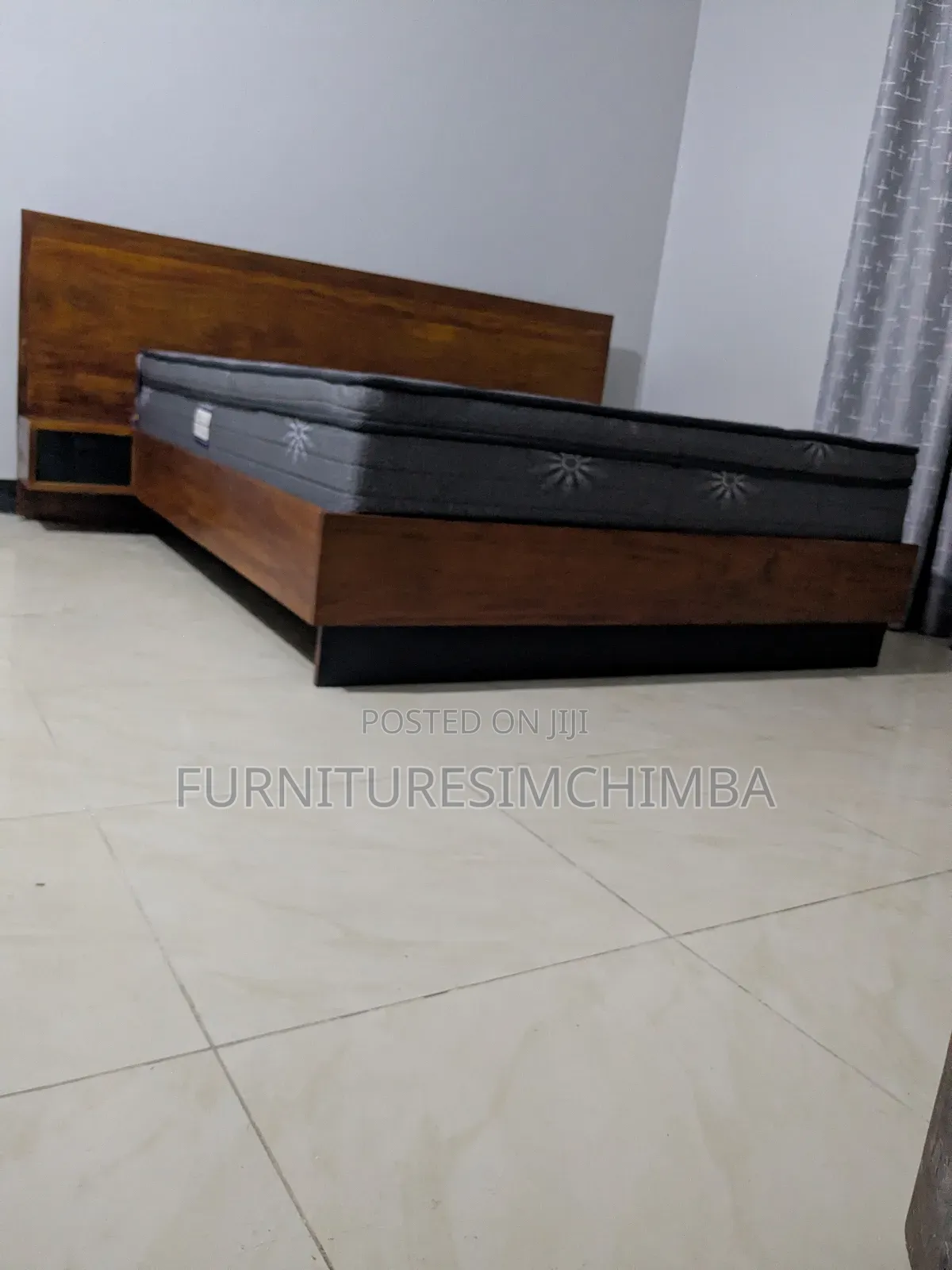 Hard Wood Bed 