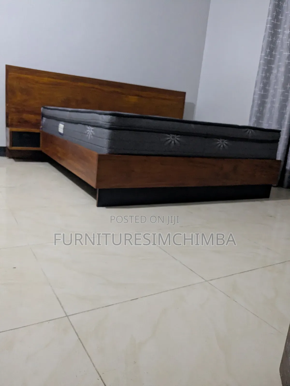 Hard Wood Bed 