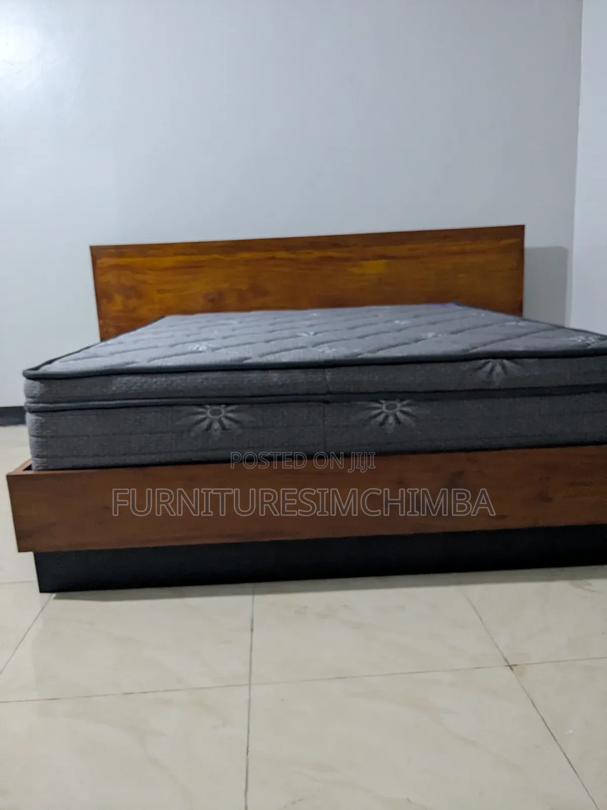 Hard Wood Bed 