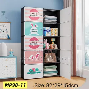 Modular Storage Cabinet/Wardrobe (82x29x154cm)