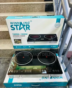 Winning Star St-9676 Double-Burner Infrared Cooker