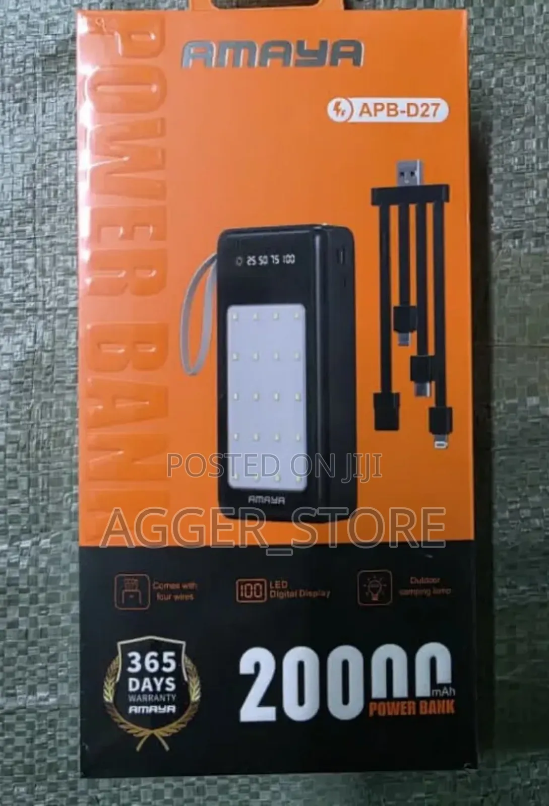 Amaya Apb-D27 20000mah Original Powerbank