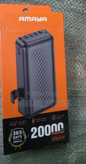 Amaya Apb-P219 Original Powerbank 20000mah