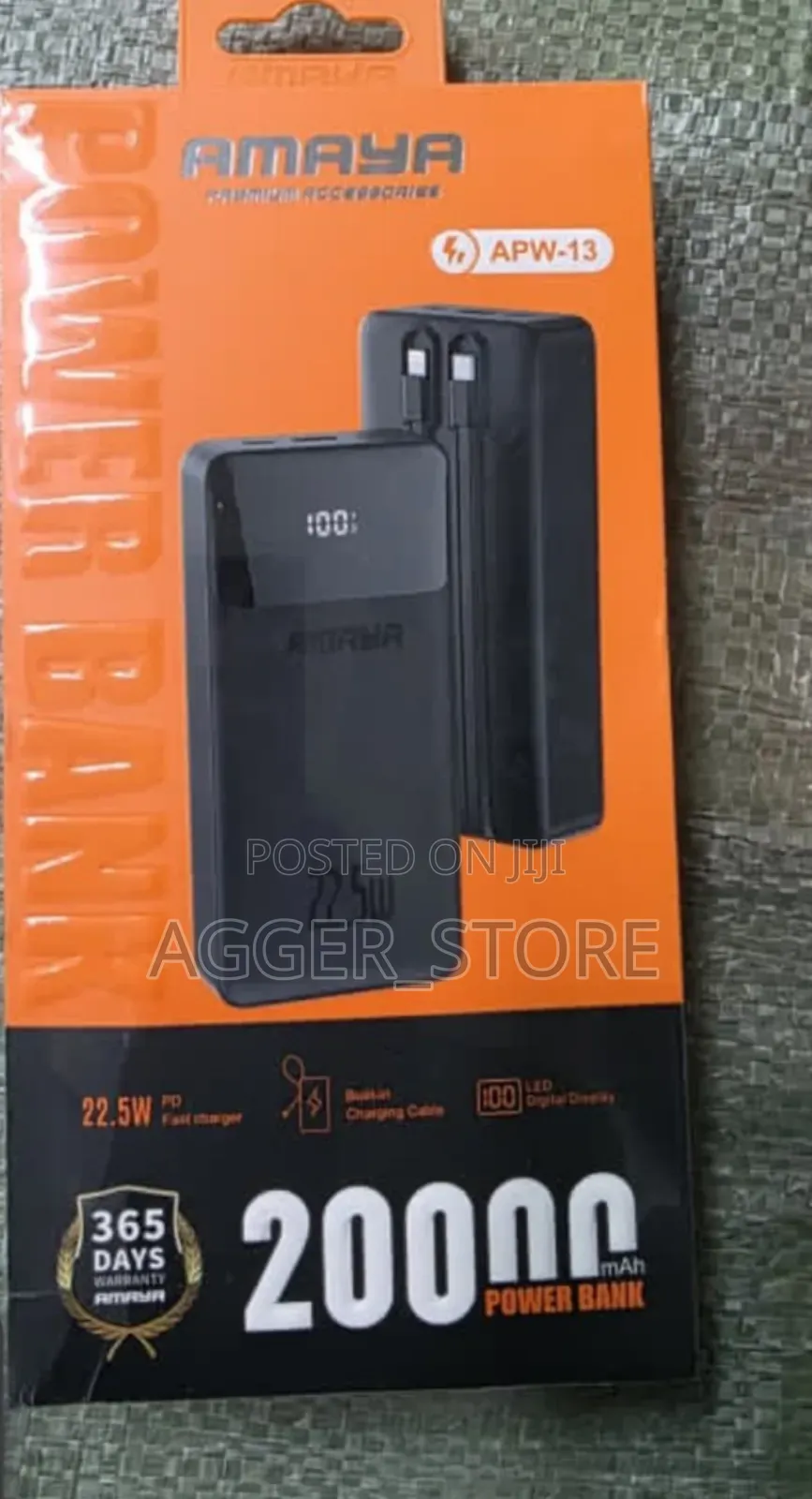 Amaya Apw-13 Original Powerbank 20000mah