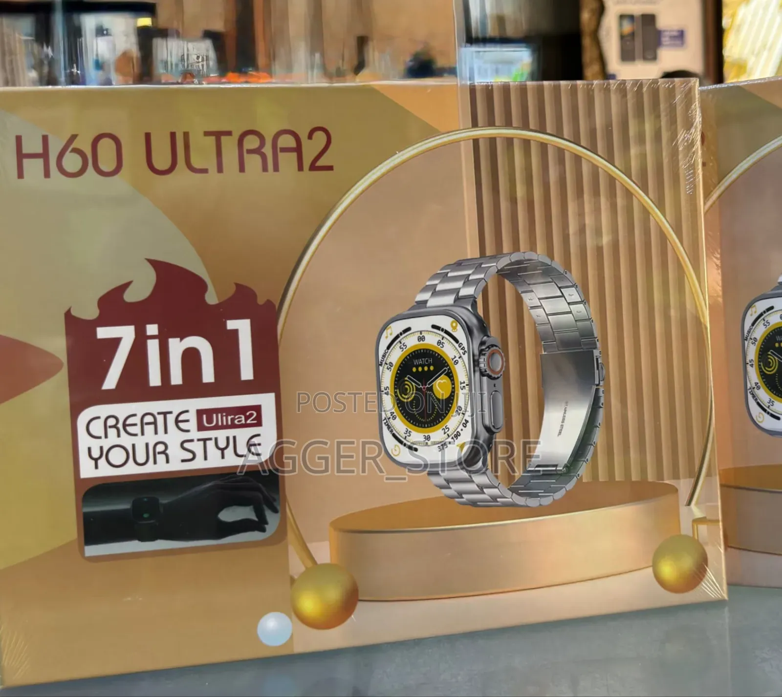 H60 Ultra 2 Smartwatch 7 in 1