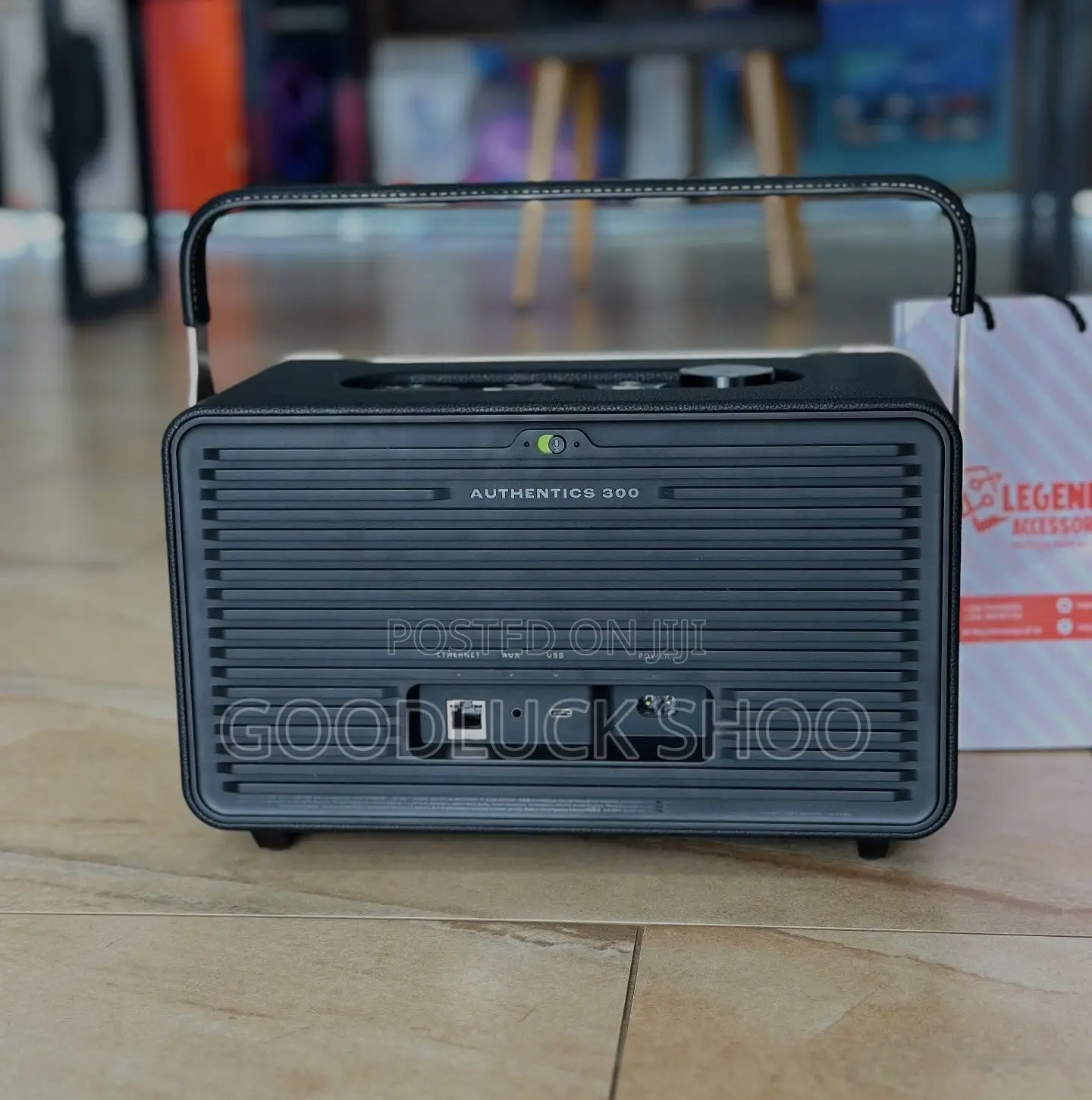 JBL Authentics 300 Portable Bluetooth Speaker Alexa Google Assistant
