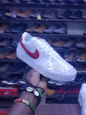Men's Sneakers Nike Material Canvas Leather Smart Shoes