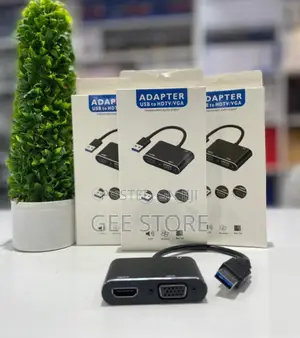 Usb to Hdmi and Vga Adapter