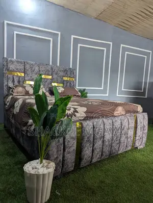 Bed Sofa Gray 5/6 With Mattress Inch 8 Vita Furahaaa