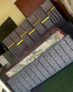 Bed Sofa Gray 5/6 With Mattress Inch 8 Vita Furahaaa