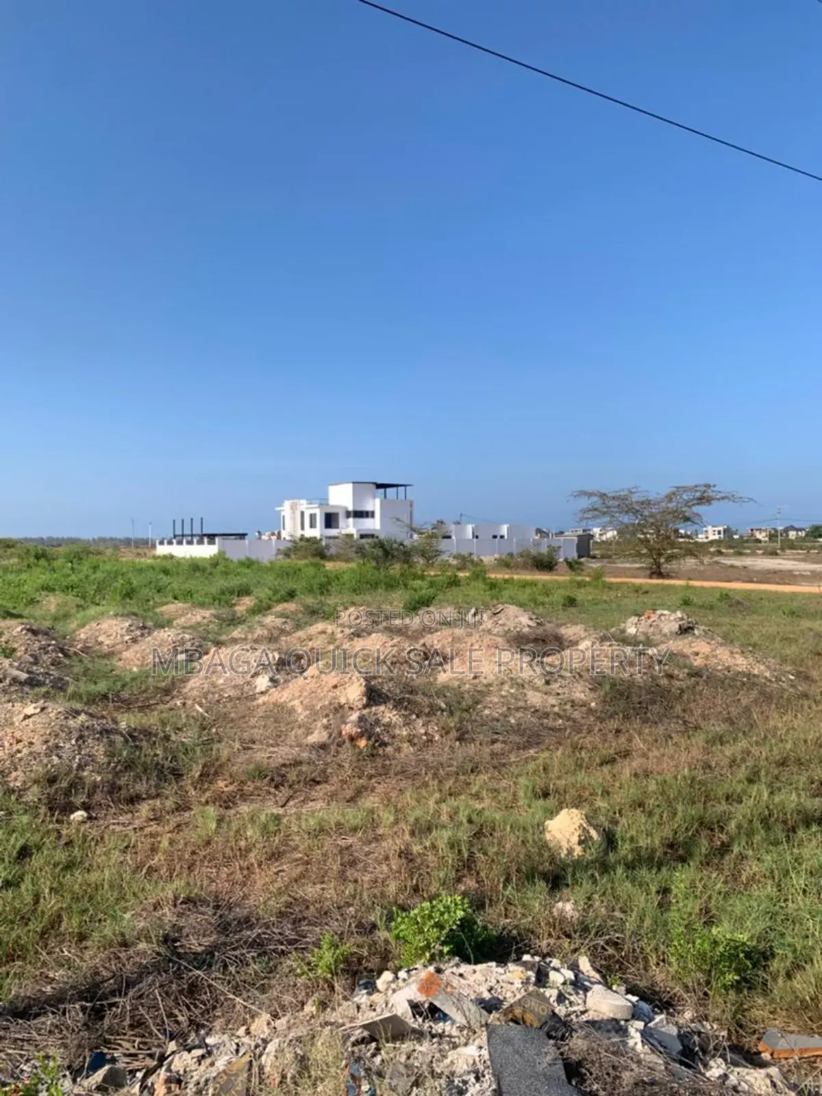 Plot for Sale Corner Plot for Sale at Mbweni JKT Block 8 Area 2073 SQM
