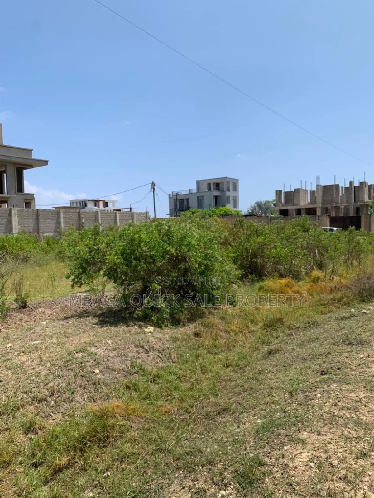 Plot for Sale Corner Plot at Mbweni JKT Block 8 Area 1041 SQM