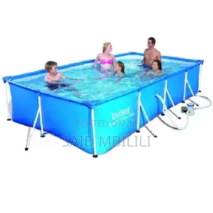 56424 Bestway 400*211*81cm/157"x83"x32" Steel Pro Splash Frame Pool/