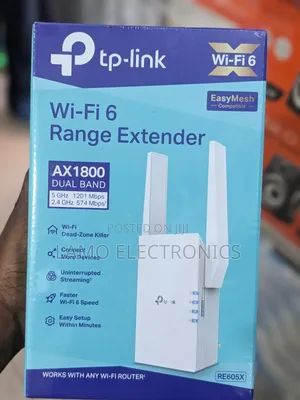 Tp Link Re605x Ax1800 Mesh Wi-Fi 6 Range Extender