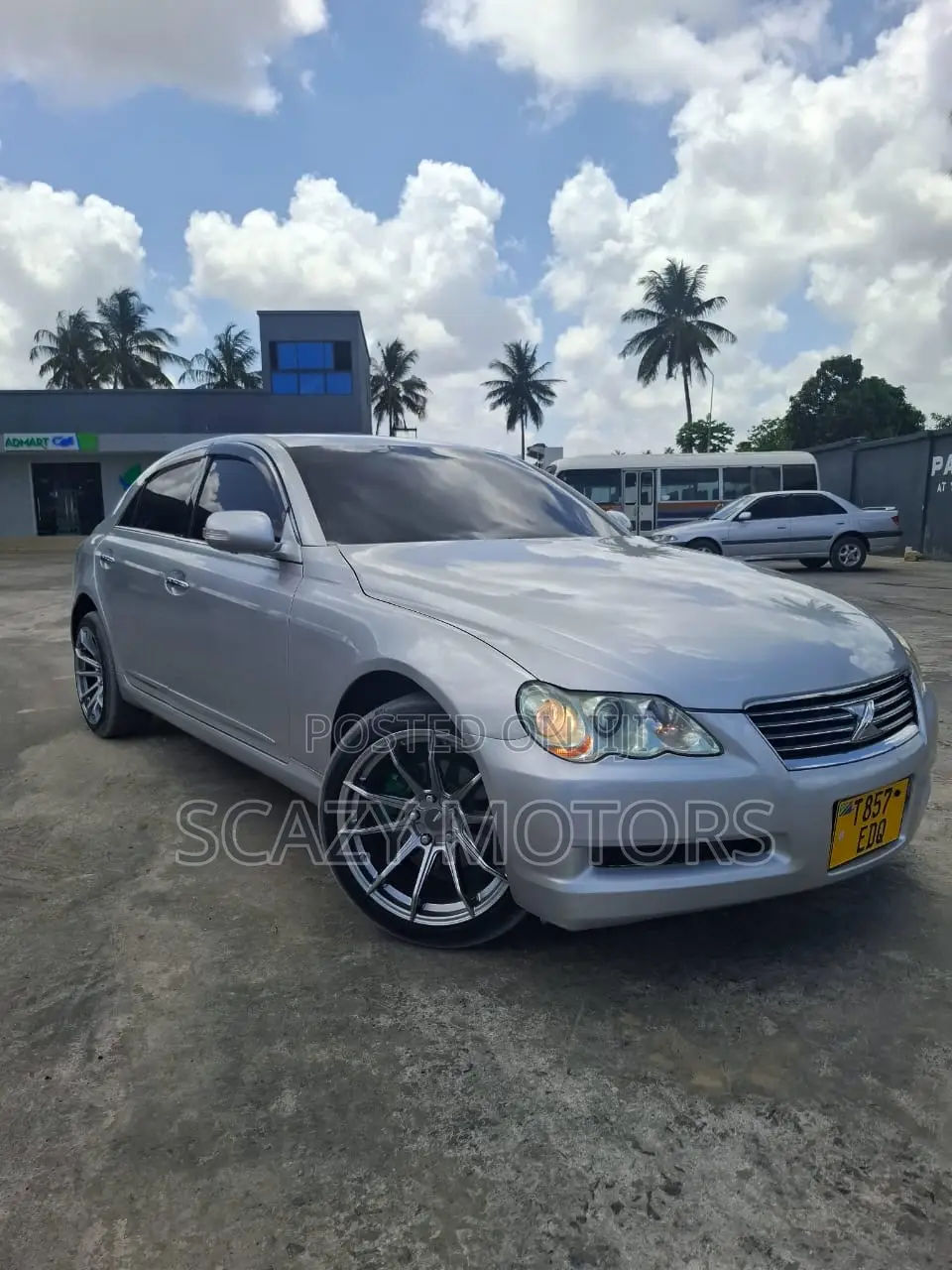 Toyota Mark X 2008 Silver