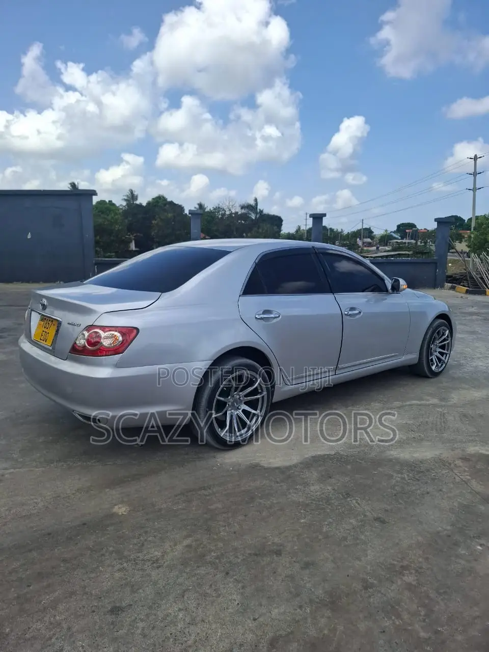 Toyota Mark X 2008 Silver