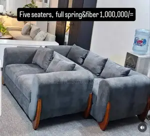 Sofa Set 3:2 With Mninga Legs Show