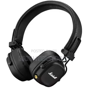 Marshall Major V On-ear Wireless Bluetooth Headphones - Blac
