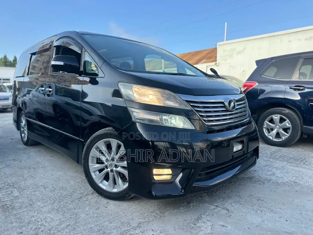 Toyota Vellfire 2009 Matt Black