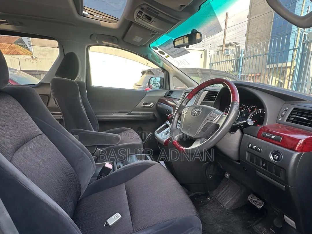 Toyota Vellfire 2009 Matt Black