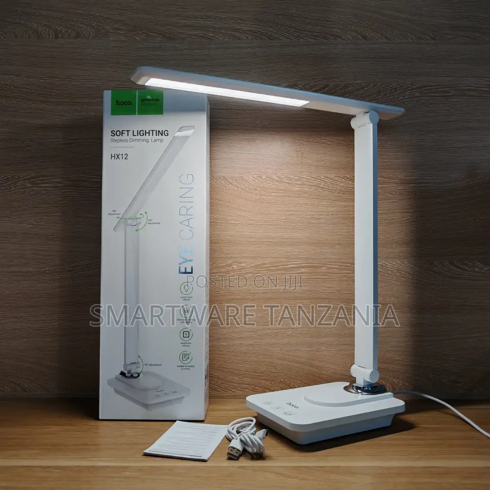 Hoco Hx12 Led Desk Lamp Eye Caring Stepless Dimming Light