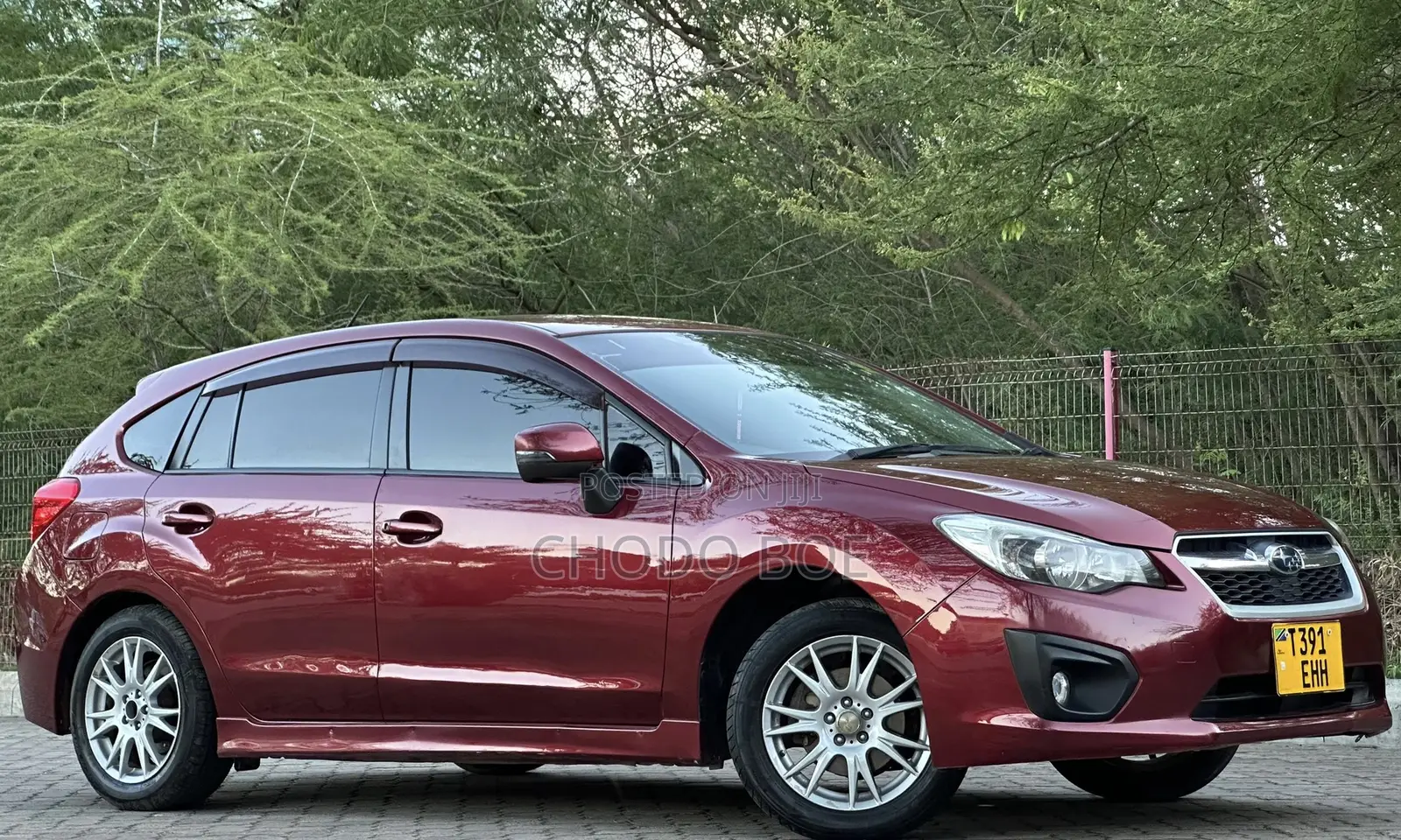 Subaru Impreza 2012 Burgundy