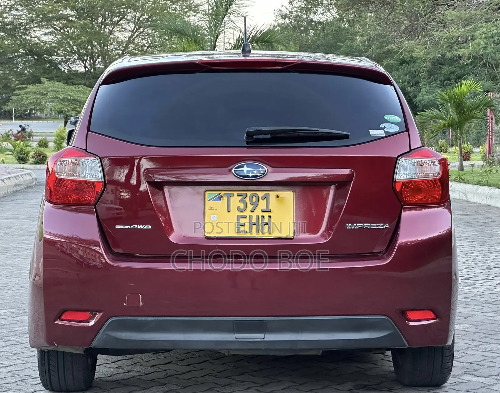 Subaru Impreza 2012 Burgundy