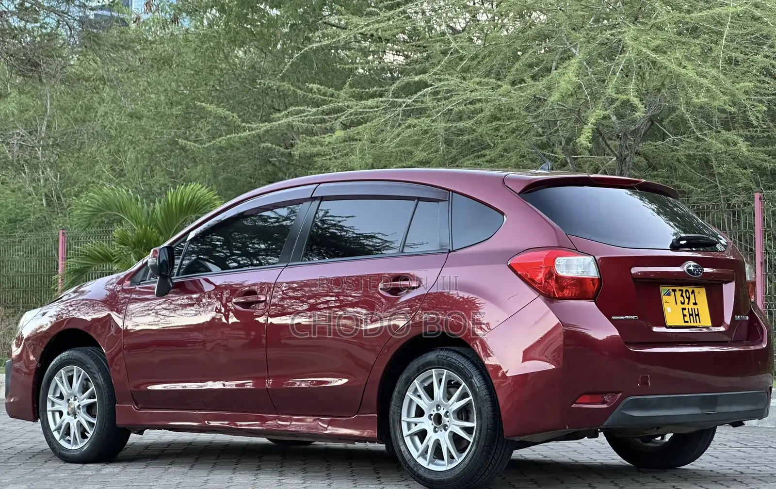 Subaru Impreza 2012 Burgundy