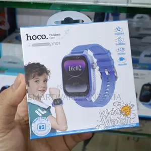 Hoco Y101 Kids Smart Watch 4g Gps Video Call Phone Blue For Boys