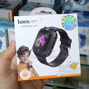 Hoco Y105 Kids Smart Watch 2g Gps Call Camera Black Sleek Design