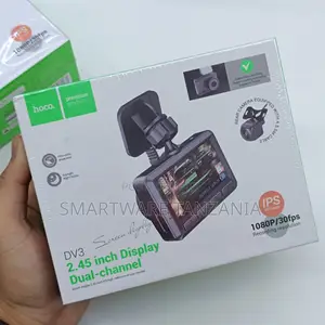 Hoco Dv3 Dual Channel Dash Cam 1080p 2.45 Inch Ips Night Vision