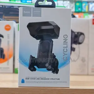 Hoco H31 Bicycle Phone Mount With Rain Cover And Strong Grip Design