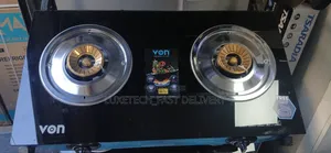 Von 2 Burners Gas Cooker + Gas Pipe