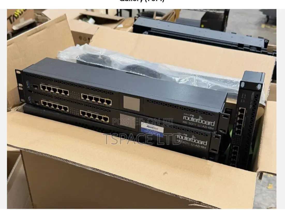 Mikrotik Rb3011uias-Rm Routerboard 10xgigabit Ethernet