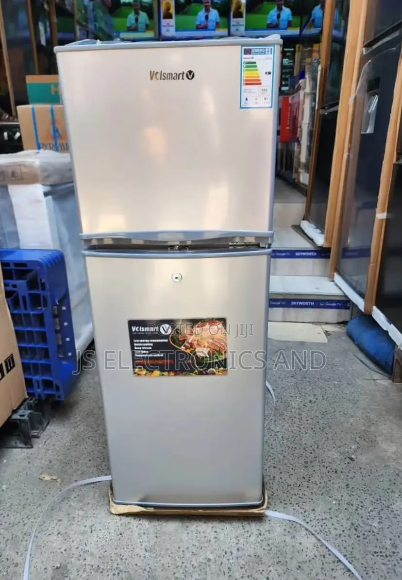 Volsmart Fridge Liter 138 Two Doors Original Saving Energy