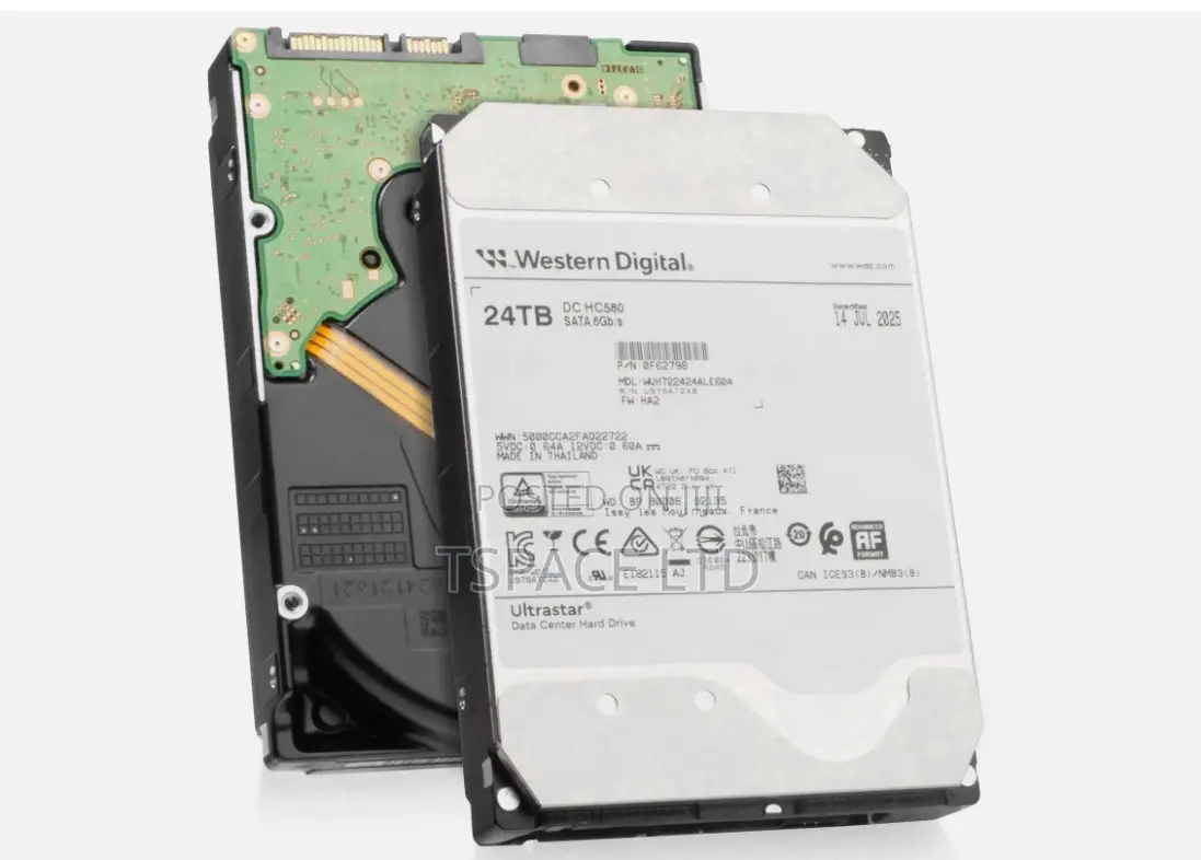 24 Tb Internal 3.5" Sata 6gb/S 7200 RPM HDD