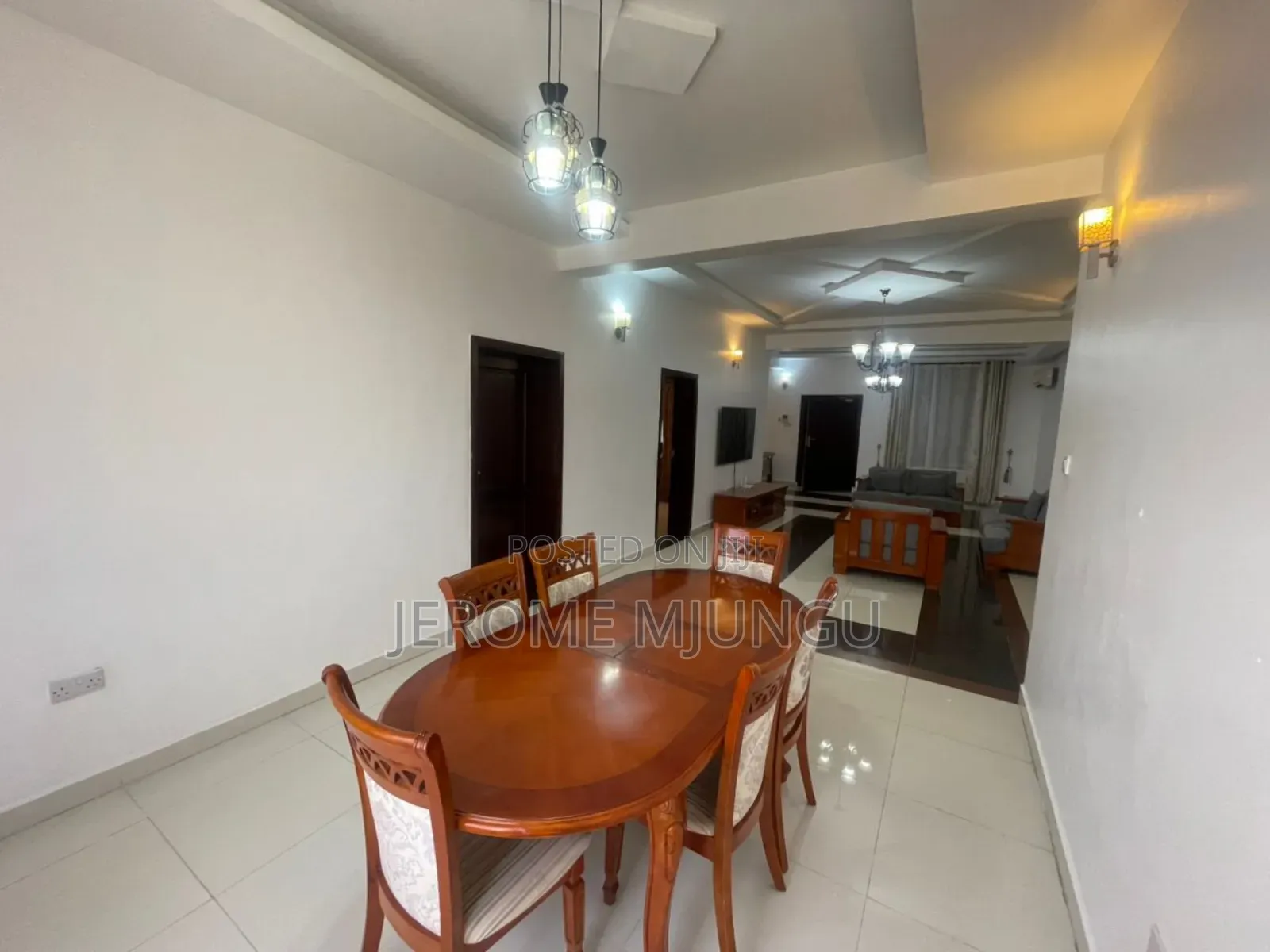 Furnished 3bdrm Apartment in Mikocheni for rent