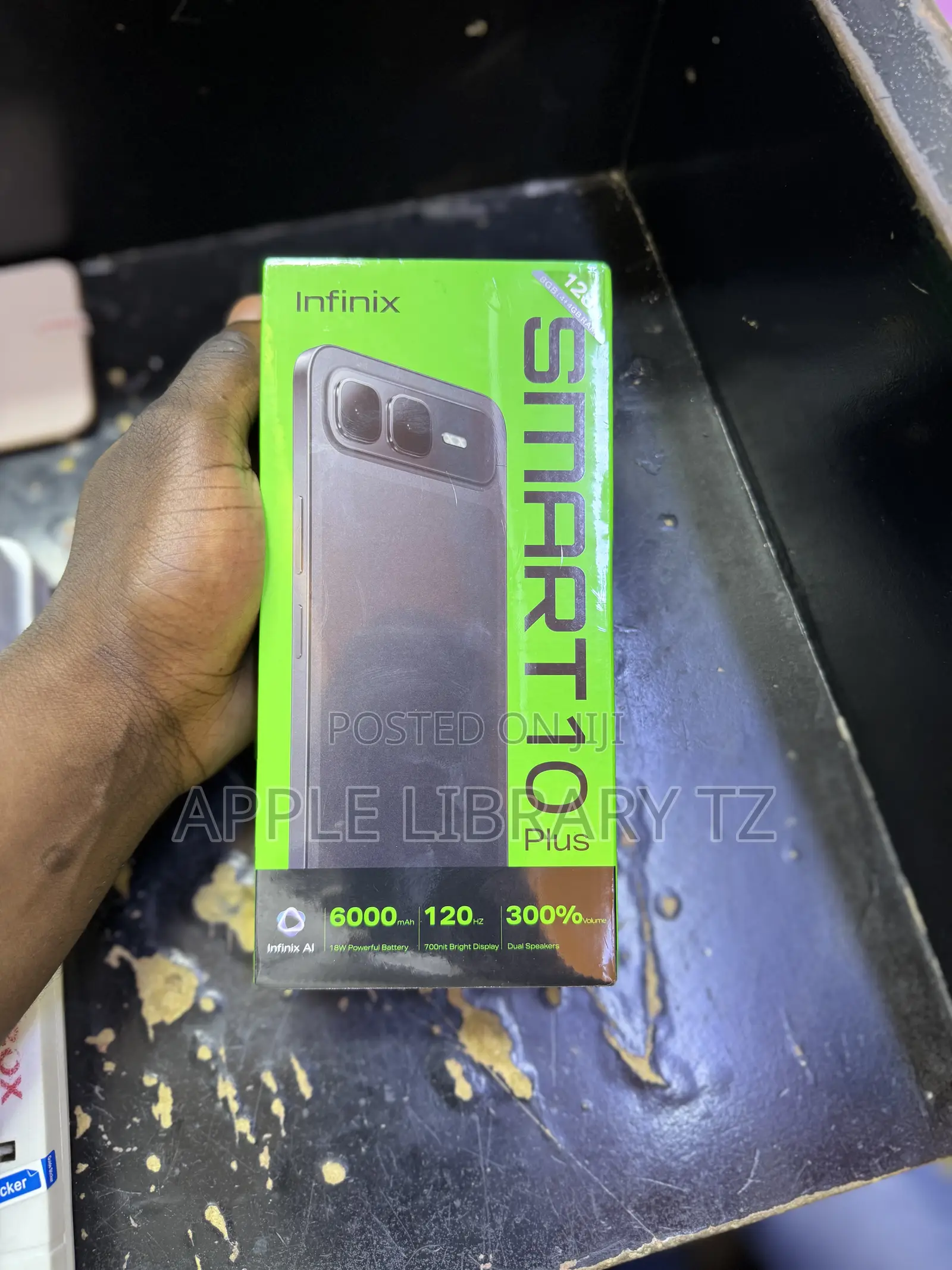 New Infinix Smart 10 Plus 128 GB Black